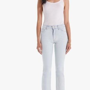 Mother Insider crop step fray  Sexico Mexico. NWT. Size 31. Run a size small